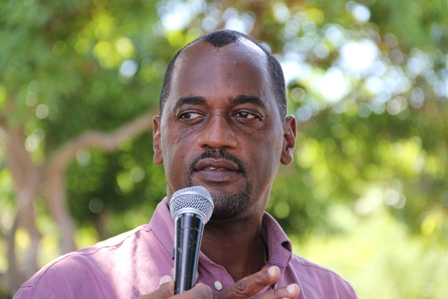 Permanent secretary in the Ministry of Agriculture on Nevis Dr. Kelvin Daly