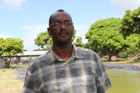 Permanent Secretary in the Ministry of Agriculture on Nevis Dr. Kelvin Daly