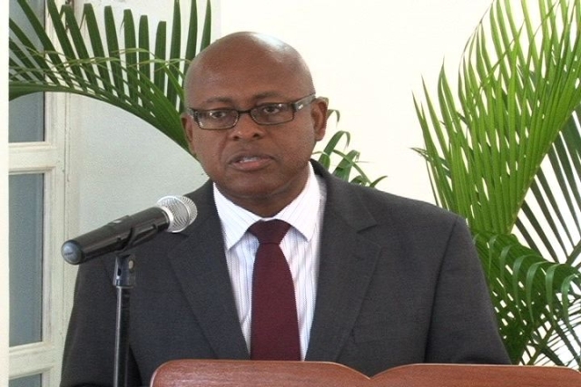 Permanent Secretary in the Ministry of Finance in the Nevis Island Administration Mr. Laurie Lawrence