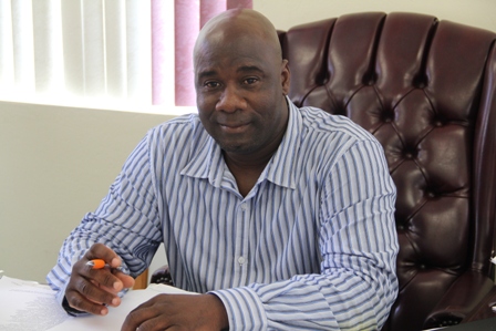 Minister of Agriculture in the Nevis Island Administration Hon. Alexis Jeffers