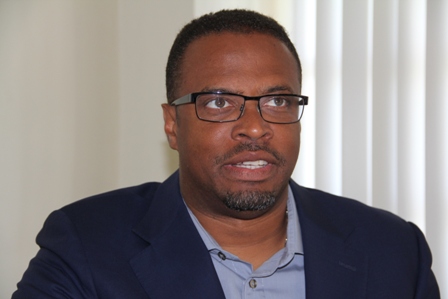 Acting Premier of Nevis Hon. Mark Brantley