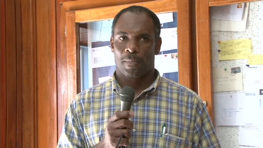 Treasurer in the Nevis Island Administration Mr. Colin Dore