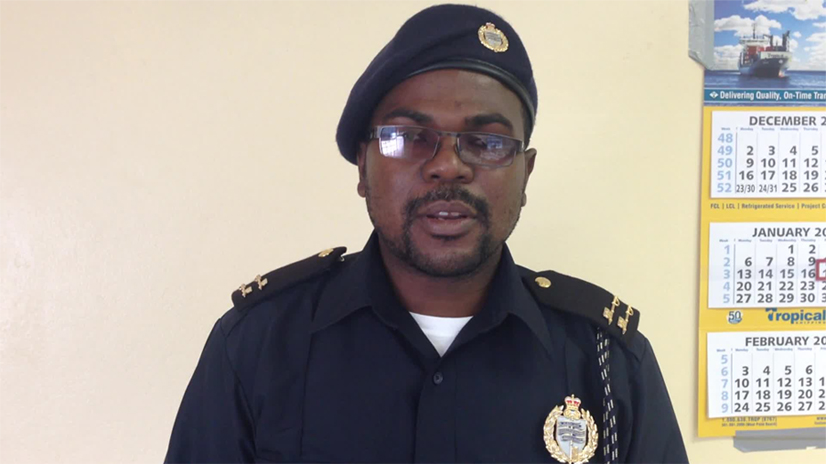 Roger Fyfield, Assistant Comptroller of the St. Kitts and Nevis Customs and Excise Department on Nevis