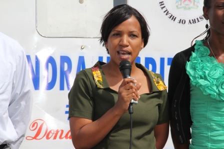 Permanent Secretary in the Ministry of Health Nicole Slack-Liburd