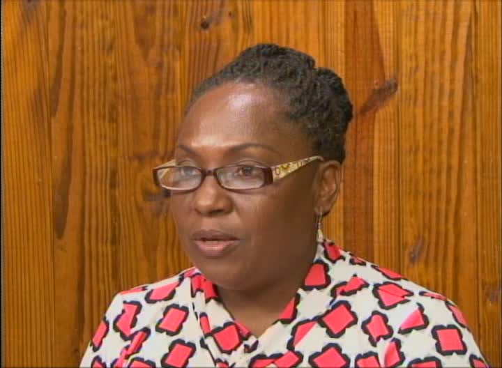 President of the Nevis Women’s Council Patricia Claxton