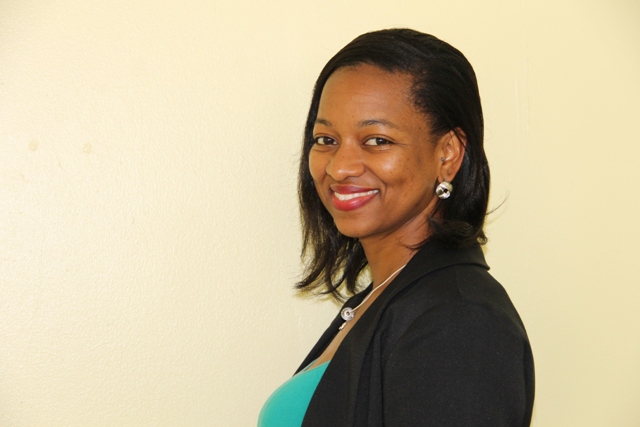 Shevanee Nisbett, Health Educator in the Ministry of Health’s Health Promotion Unit, Nevis Island Administration