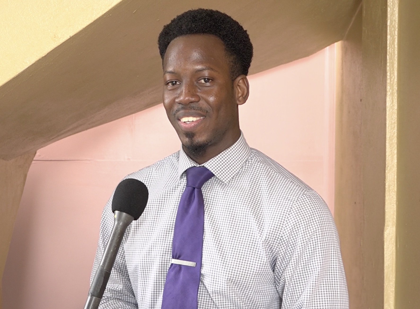 Mr. Mario Phillip, Gender Affairs Officer in the Department of Gender Affairs Gender Affairs