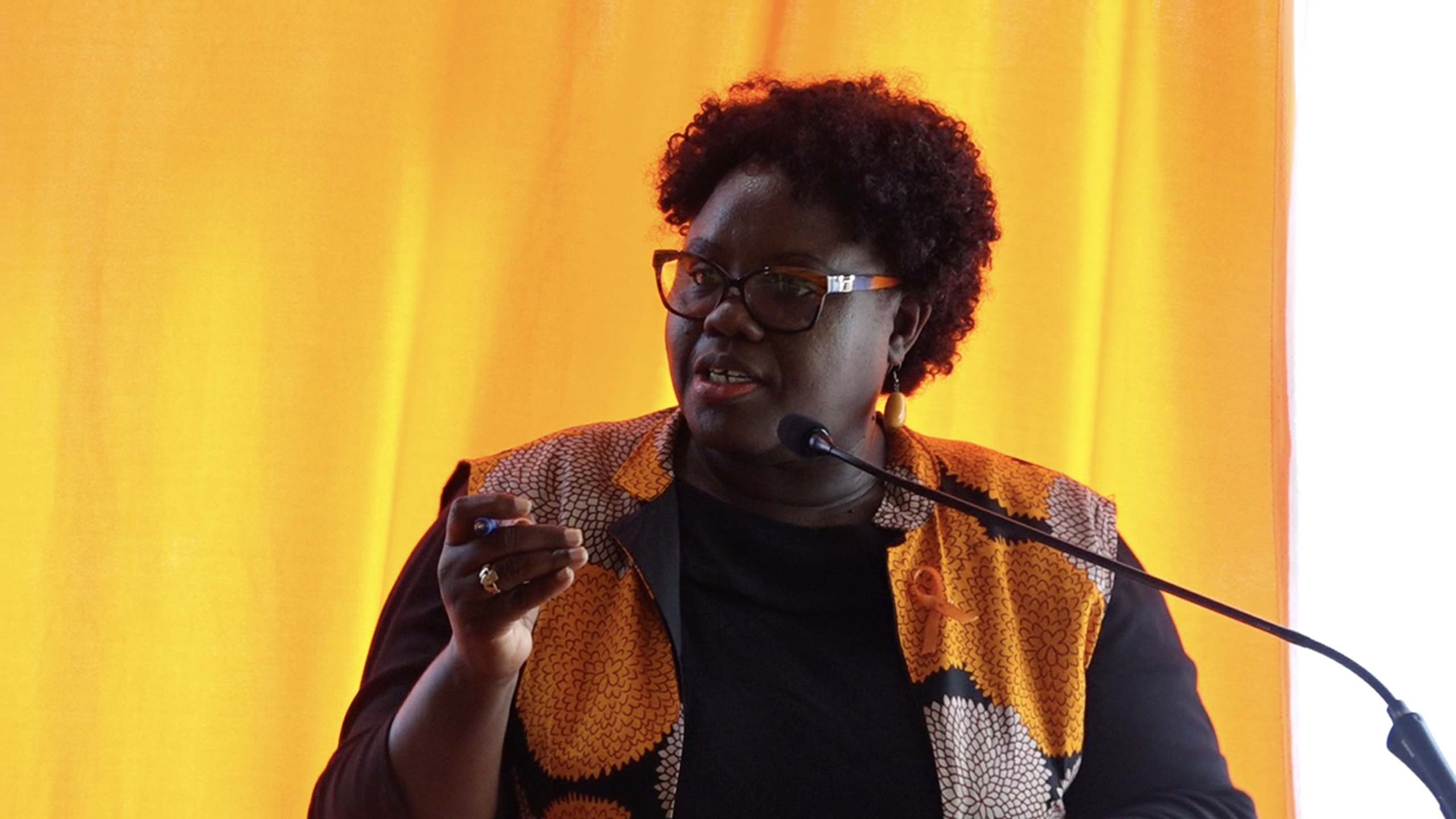 Hon. Hazel Brandy-Williams, Junior Minister of Health and Gender Affairs on Nevis
